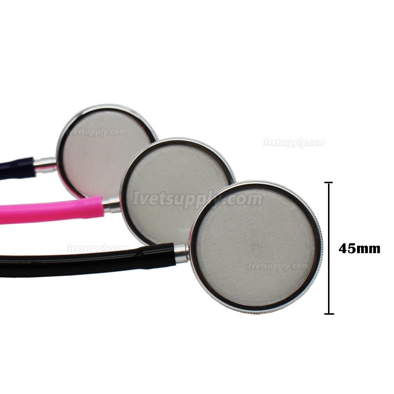 Veterinary Stethoscope Aid Dual Head EMT Stethoscope Portable Medical Auscultation Stethoscope